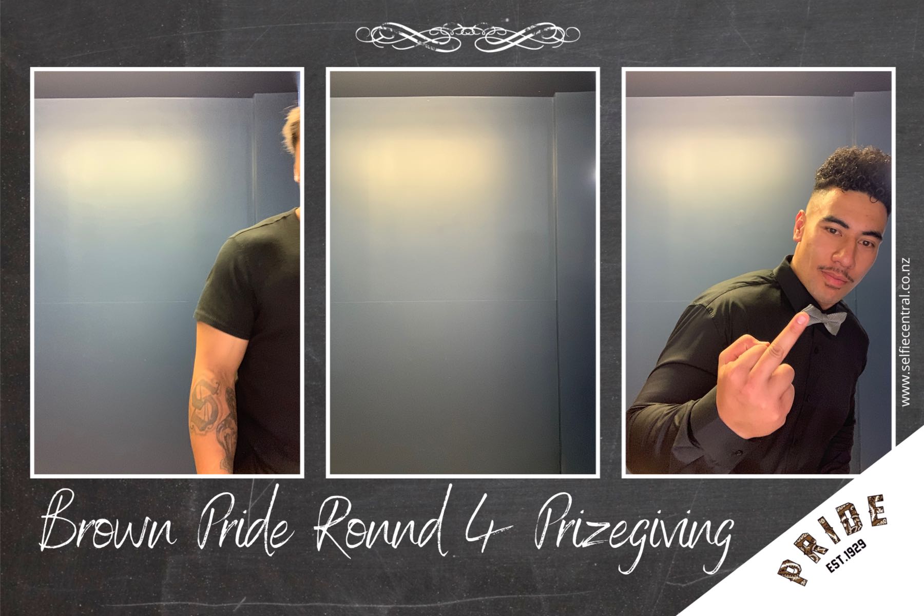 Brown Pride Round 4 Prize Giving | View more photos from the event at gallery.photobooth.co.nz/u/SelfieCentral/Brown-Pride-Round-4-Prize-Giving